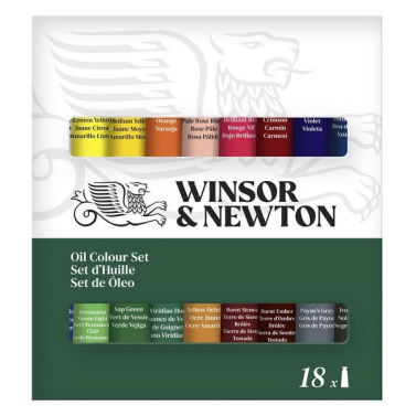 Estojo Tinta Oleo C/18 Discover 10ml 2890002 Winsor e Newton